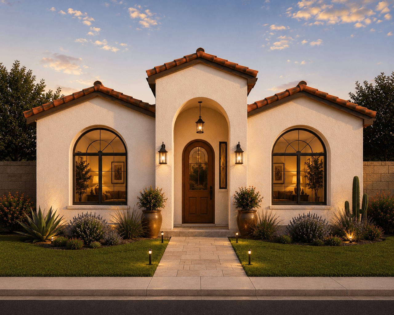 Altadena — Loma Alta - Spanish Colonial Revival Rebuild